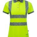 Ewear Recyclable Womens Hi Vis S/S Polo Shirt additional 2