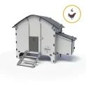 Chick’A® 4 Hen Chicken Coop “Harmony” Recycled plastic additional 2