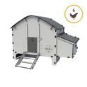 Chick’A® 6 Hen Chicken Coop “Harmony” Recycled plastic additional 5