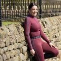 Coldstream Cairncross Longsleeve Base Layer Ladies Windsor Wine additional 5