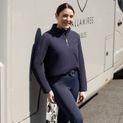 Coldstream Cairncross Quarter Zip Ladies Navy additional 1