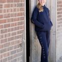Coldstream Cheswick Diamante Hoodie Ladies Navy additional 3