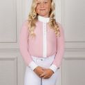 Coldstream Next Generation Larkhall Diamante Show Shirt Bpnk Child Blush Pink additional 1