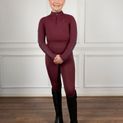 Coldstream Ng Cairncross Longsleeve Base Layer Child Windsor Wine additional 2
