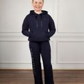 Coldstream Ng Cheswick Diamante Hoodie Child Navy additional 2