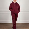 Coldstream Ng Cheswick Diamante Hoodie Child Windsor Wine additional 5