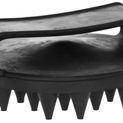 Rubber Nub Curry Comb, black additional 2