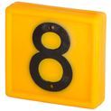 Number Block, yellow, pack of 10 additional 9