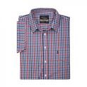 Champion Doncaster Polycotton Short-Sleeved Shirt Blue additional 2