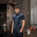 Xpert Pro Stretch Polo Shirt Navy/Grey additional 2