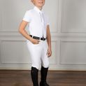 Coldstream Ng Boys Penston Show Shirt Child White/Navy additional 1