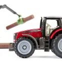 Siku Massey Ferguson With Forestry Trailer additional 4