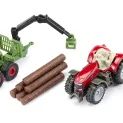Siku Massey Ferguson With Forestry Trailer additional 2