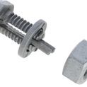 Rutland Wire Connector Clamp, galvanised additional 3