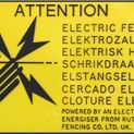 Rutland Warning Sign, yellow additional 1