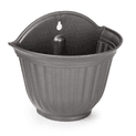 Plasticforte Anthracite Wall Flower Pot additional 1
