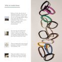 Wild &amp; Stone Black Plastic-Free Hair Ties - 6 Pack additional 3