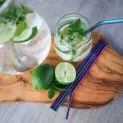 Wild &amp; Stone - Reusable Stainless Steel Drinking Straws - Rainbow - 8 Pack additional 4