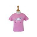 British Country Collection Dancing Unicorn Childs Tee - 68 Pink additional 1