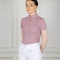 Coldstream Coldingham Short Sleeve Base Layer Mauve Blush additional 1