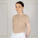 Coldstream Coldingham Short Sleeve Base Layer Warm Taupe additional 4