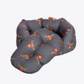 Danish Design Bramblehorn Deluxe Slumber Bed Navy/Brown additional 3