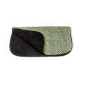 Danish Design Fleece Heringbone Blanket Green additional 1