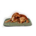 Danish Design Fleece Heringbone Blanket Green additional 2