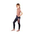 Elevate Mizs Riding Tights By Hy Equestrian Navy additional 3