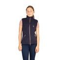 Elevate Mizs Teddy Fleece Gilet By Hy Equestrian Navy additional 2