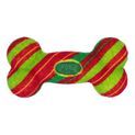 Kong Holiday Airdog Squeaker Bone Stripe Dog Toy additional 2