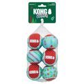 Kong Holiday Squeakair Tennis Balls Dog Toy additional 2