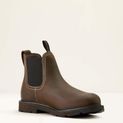Ariat Groundbreaker Chelsea Waterproof Soft Toe Work Boot Dark Brown additional 6