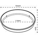 Clever Pots Saucers Pack 5 13cm additional 4