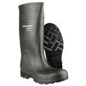 Dunlop Purofort Professional Green Full Safety S5 Wellington Boots Green additional 1