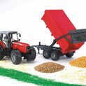 Bruder Massey Ferguson 7480 Tractor with Tipping Trailer 1:16 additional 2