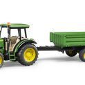 Bruder John Deere 5115M Tractor with Tipping Trailer 1:16 additional 1