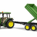 Bruder John Deere 5115M Tractor with Tipping Trailer 1:16 additional 4