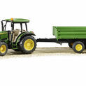 Bruder John Deere 5115M Tractor with Tipping Trailer 1:16 additional 3