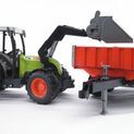 Bruder Claas Nectis 267 F Tractor with Front Loader + Tipping Trailer 1:16 additional 5