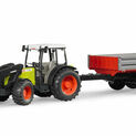 Bruder Claas Nectis 267 F Tractor with Front Loader + Tipping Trailer 1:16 additional 3