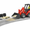 Bruder Schaffer 2034 Loader with Figure and Accessories 1:16 additional 2