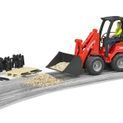 Bruder Schaffer 2034 Loader with Figure and Accessories 1:16 additional 2