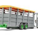 Bruder Livestock Trailer with 1 Cow 1:16 additional 5