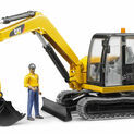 Bruder Cat Mini Excavator with Worker 1:16 additional 5