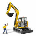 Bruder Cat Mini Excavator with Worker 1:16 additional 4