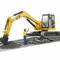 Bruder Cat Mini Excavator with Worker 1:16 additional 8