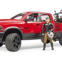 Bruder RAM 2500 Power Wagon, Ducati Desert Sled Scrambler and Driver 1:16 additional 7