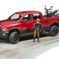 Bruder RAM 2500 Power Wagon, Ducati Desert Sled Scrambler and Driver 1:16 additional 8