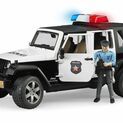 Bruder Jeep Wrangler Unlimited Rubicon Police Vehicle with Policeman 1:16 additional 1